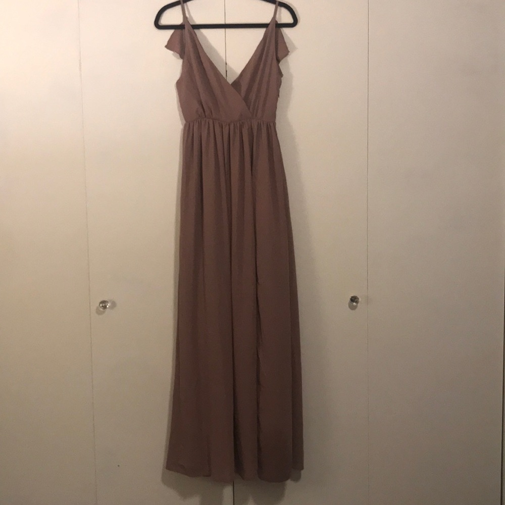 Tobi Zeze Mauve Maxi Dress